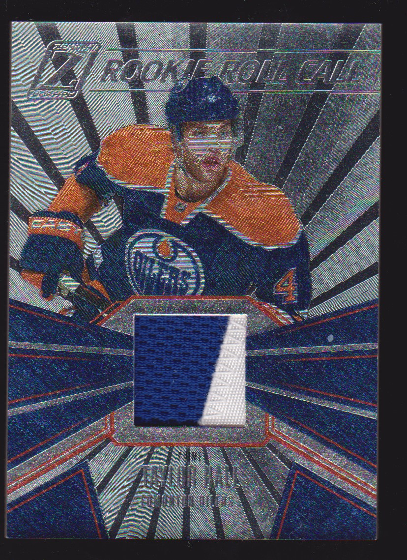 (image for) 2010-11 Zenith Rookie Roll Call Jerseys Prime #3 Taylor Hall